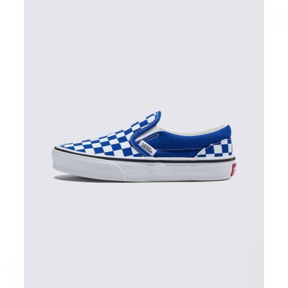 

Vans Vans Kids Classic Slip On Kids Checkerboard Surf The Web Vn000d0jcg41 200