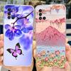 For Samsung A51 Case SM-A515F Flower Cover Fashion Silicone Soft Bumper Clear Funda For Samsung A31 A71 SM-A315F A 51 Phone Case