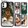 Krajews Airedale Terrier Dog Phone Case Cover For iPhone 17 Air 16 15 14 Plus 11 12 13 Pro Max Coque Shell Fundas