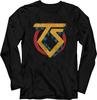 Twisted Sister Vintage Logo Black L/S Music Shirt