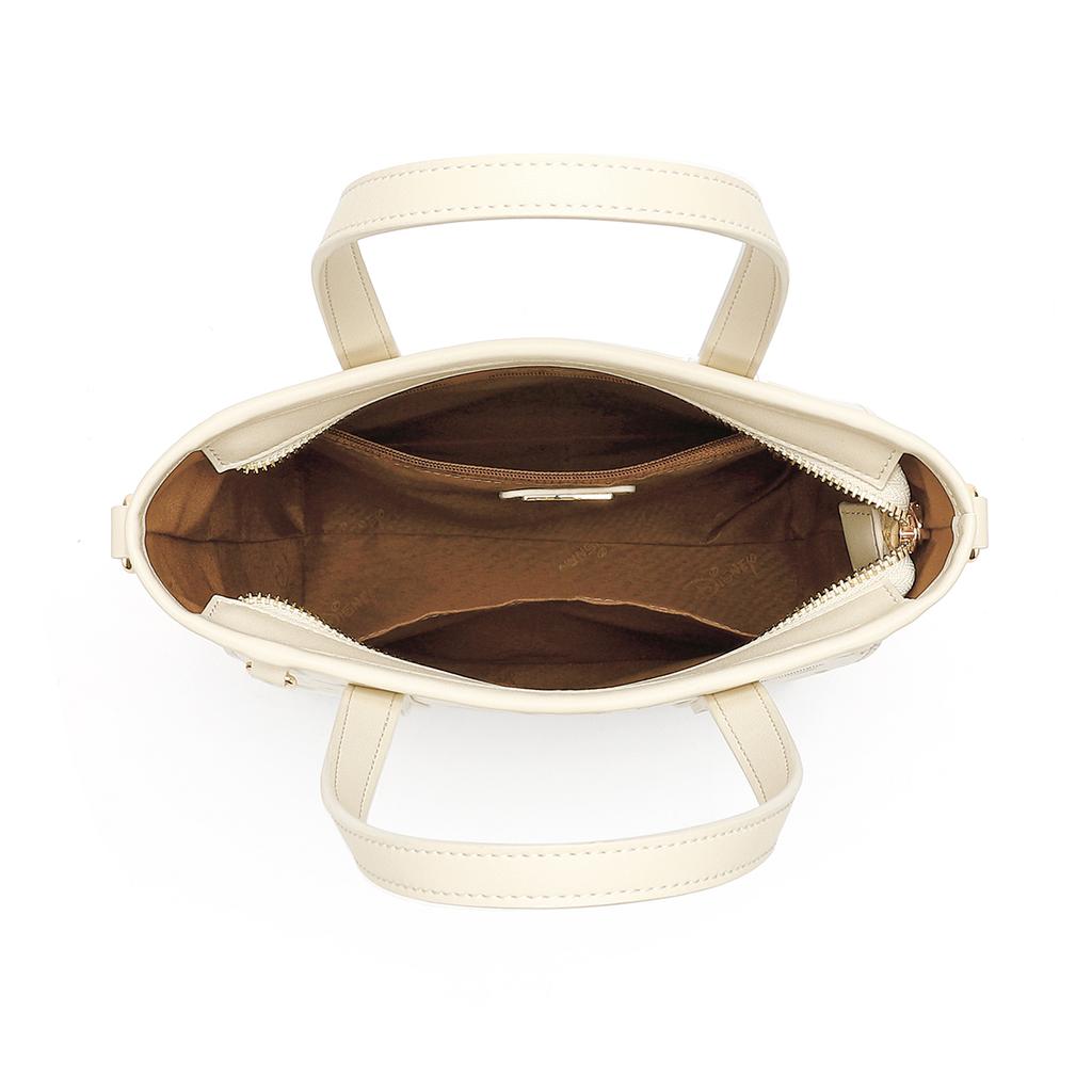 New Disney Mickey PU Tote Shoulder Bag Regular Women's Pink/Ecru DHB41216-A