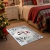 Christmas Snowman Xmas Tree Snowflake Entrance Doormat Decor Non Slip Corridor Balcony Rugs Bedroom Floor Mat Xmas Decor