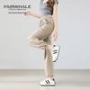 Mark Fairwhale Women's Summer Ice Silk Workwear Casual Pants