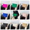 Puffy Cotton Clutch Bag Storage Bag Cosmetic Bag Portable Quilted Padded Makeup Bag  Women