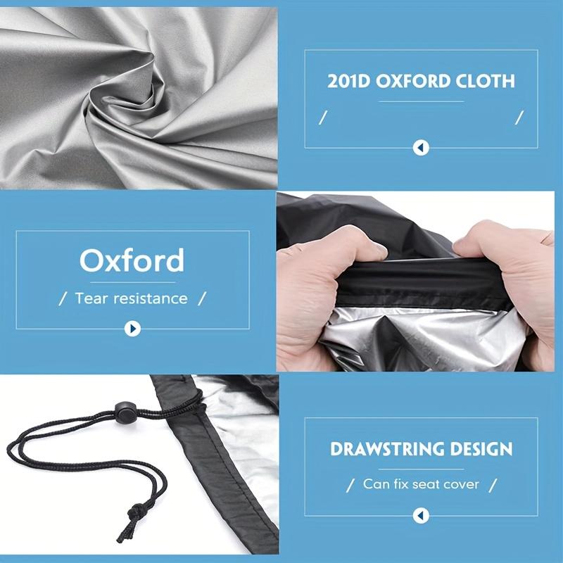 2-Piece Boat Seat Protective Covers, Universal Standard Size Design, for Float Boats, Deck Chairs & Marine Seats