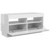 Moderner TV-Schrank Mit LED-Beleuchtung, TV-Sideboard, Dekorativer Stauraum, 80x35x40 Cm