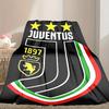 1 Stück Juventus Fußballclub Decke, Gemütliche Bedruckte Überwurfdecke, Ein Herzliches Geschenk für Ihre Familie und Freunde