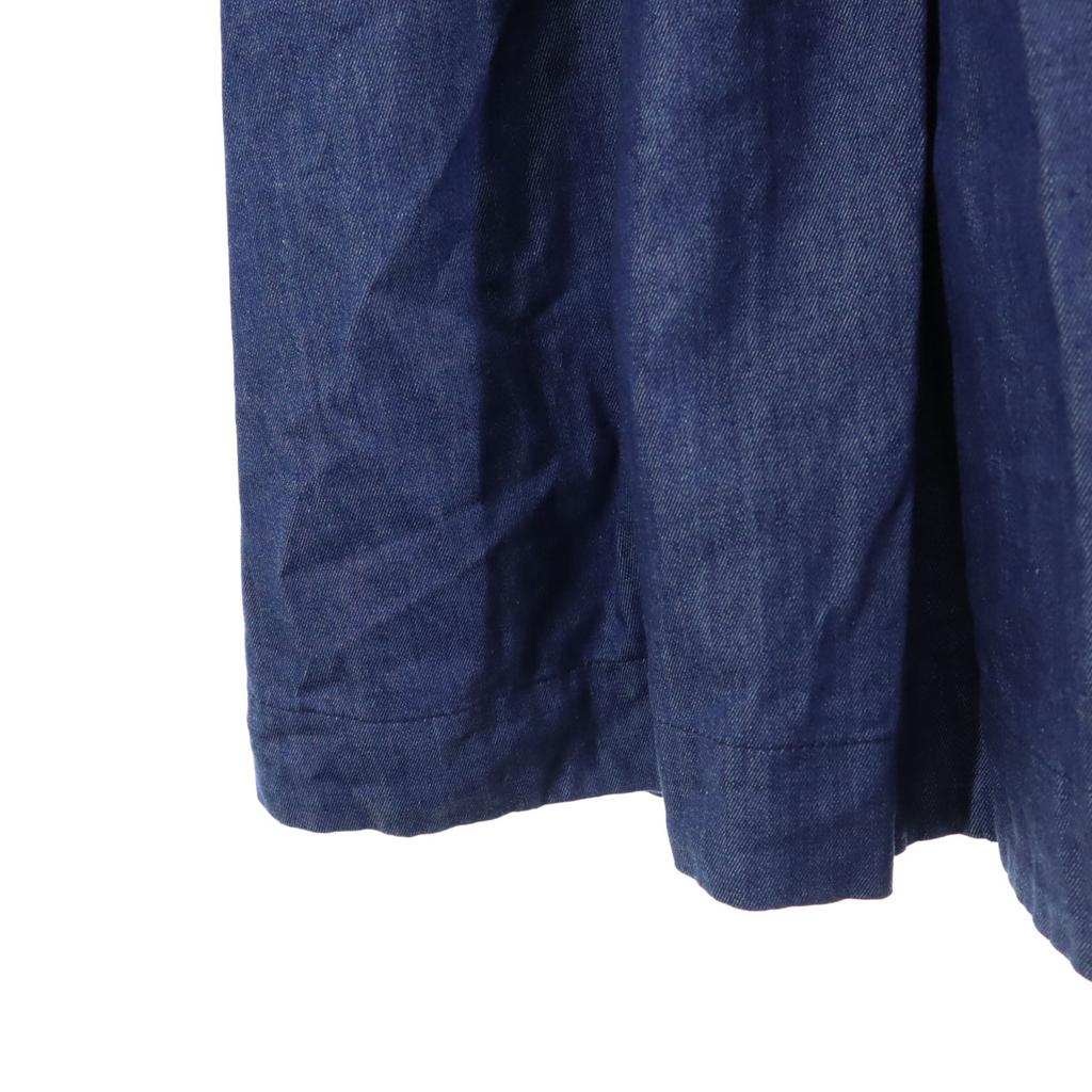 Beauty Products Mystywoman No Sleeve Denim Jumper Skirt F Blue Belt Women Used