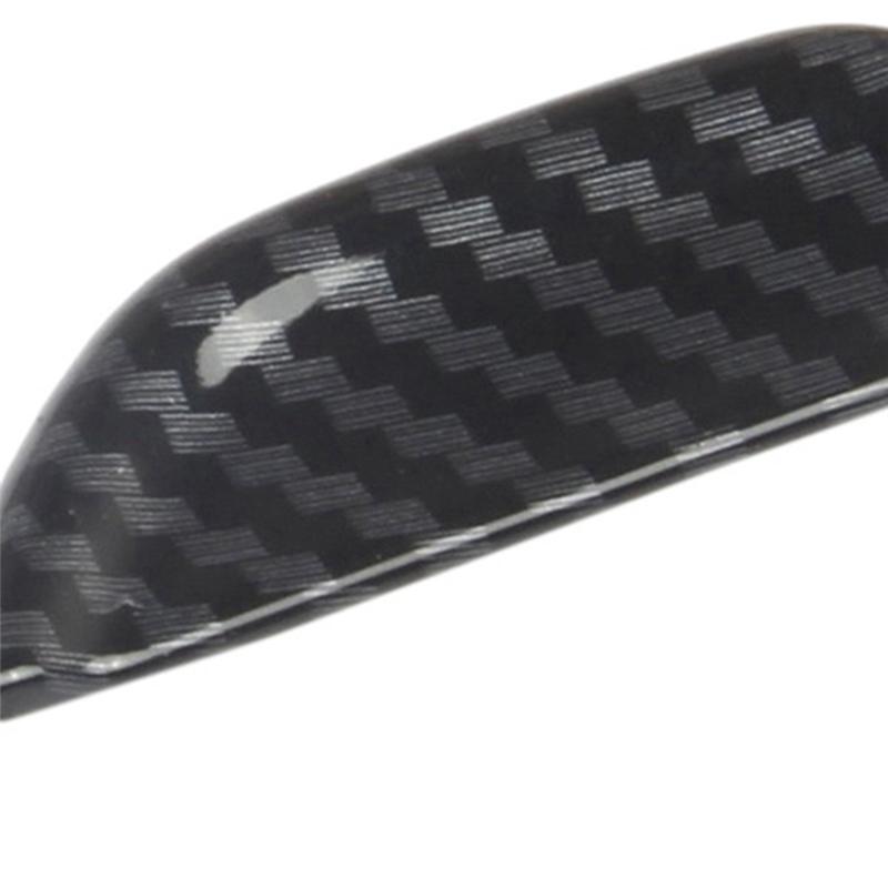 Car Carbon Fiber Armrest Box Switch Trim Cover Car Styling For Dodge Challenger 2015- Accessories