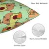 Kawaii Capybara   Pillow Cover  Fashion Pillow Case For Living Room Sofa Comfy Pillowcases Gift