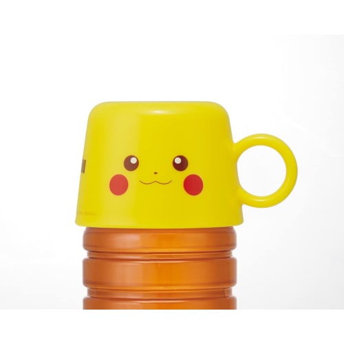 Skater Plastic Bottle Cap Cup Pikachu Face 21 CPB1-A
