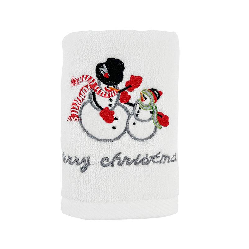 Holiday Gift Towel Embroidery Christmas Halloween Kitchen Towel Embroidery