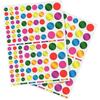 Gommettes Rond 624 pastilles métallisées