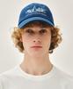Malittepeulangsowajeobeo Sailing Graphic Covered Cap Dark Blue