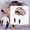 Feather Headdress Accessories Headwear for Cosplay Dance Stage Show