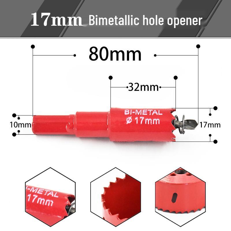 Woodworking Bi-metal Hole Saw for Gypsum, PVC, and Plastic