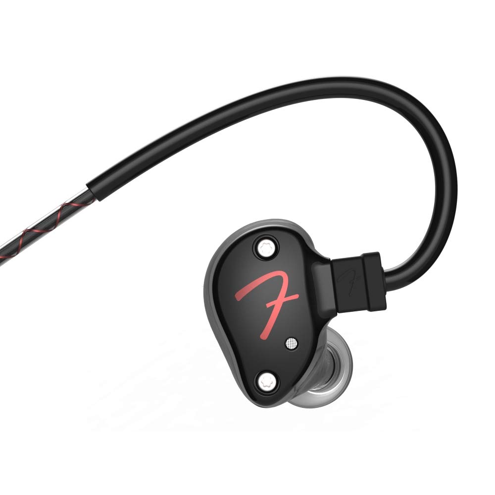 

Fender NINE dynamic driver earphones with IEM connector [Black Metallic] 9.25mm 2-pin