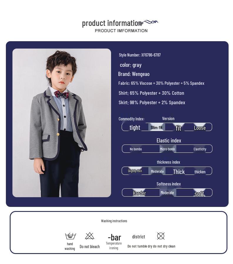 Akademischer Stil für Kinder Formale Schuluniform
