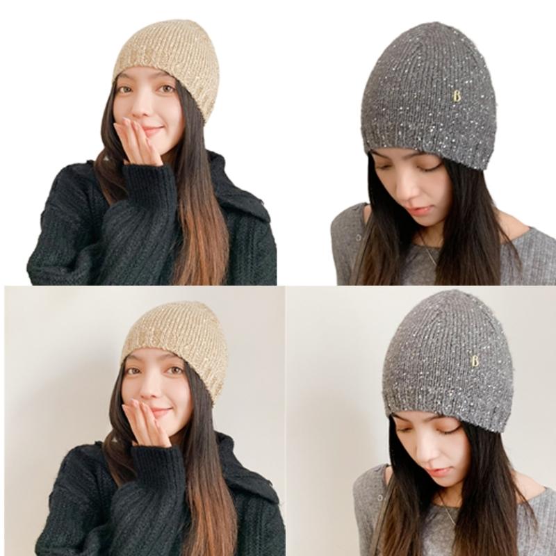 Trendy Sequins Hat Skull Hat Fashionable Cool Eye-Catching Adjustable Unisex Party Sparkling Sequins Hat Trendy Clubwear