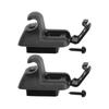 2x Black Sun Visor Clip 1RF14DX9AB Fit For Chrysler 300 Dodge Charger 2011-2020