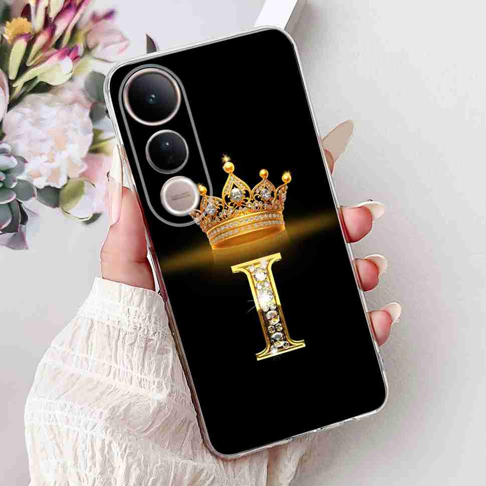 For Vivo V50 Lite 5G Case Luxury 26 Letters Cover Soft Silicone Phone Case For Vivo V50 Lite V50Lite 5G Back Cover Fundas