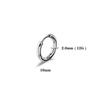 G23 Titanium Legering Oorbellen: Neus-, Oor kraakbeen- & Lichaamspiercing Sieraden