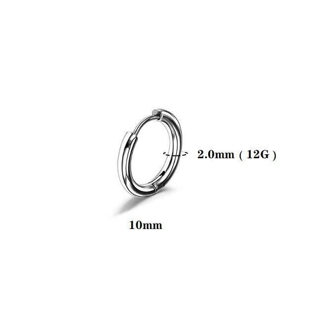 G23 Titanium Legering Oorbellen: Neus-, Oor kraakbeen- & Lichaamspiercing Sieraden