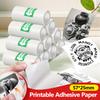 Printable Adhesive Paper 3~15 Pcs Mini Printer Sticker Paper Rolls, Thermal Photo Paper Rolls, for Mini Pocket Thermal Printer