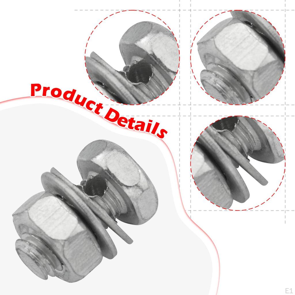 30 sztuk Regulator linki hamulcowej Klamra Kotwa Śruba Fasolki Mocowanie, Regulator, Mocowanie, Blokada