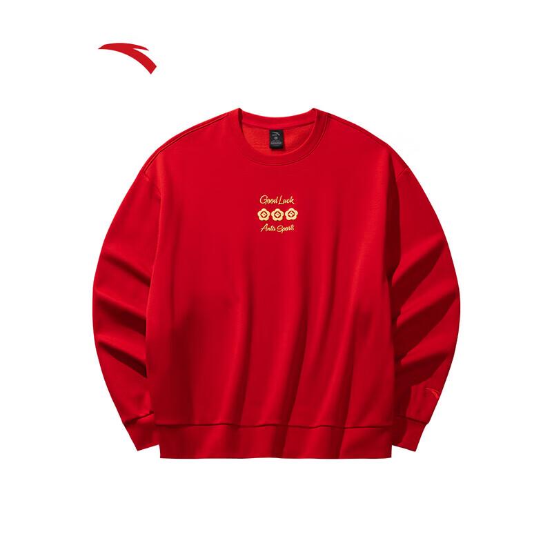 Anta Women's New Year Thick Warm Fleece Sweatshirt