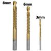 Cobalt Serrated Pagoda Drill Bit Set - Multifunctional Metal Hole Saw & Tower Reamer for Woodworking