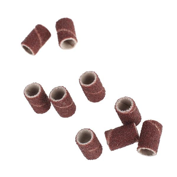 20 Stück Schleifbänder mit Körnung 80, Ersatzbits für Nailart-Bohrmaschinen