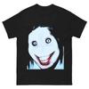 2026 New Hot Selling Unisex Street Tee Jeff The Killer Creepypasta Horror Meme Y2k Internetcore Short Sleeve Casual Tops