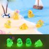 Luminous Landscape Micro Duck Resin Ornament Gardening Desktop Accessories Mini
