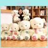 Love Bear Plush Toy Heart-to-heart Couple Bear Doll For Girls 4 Sizes Available!
