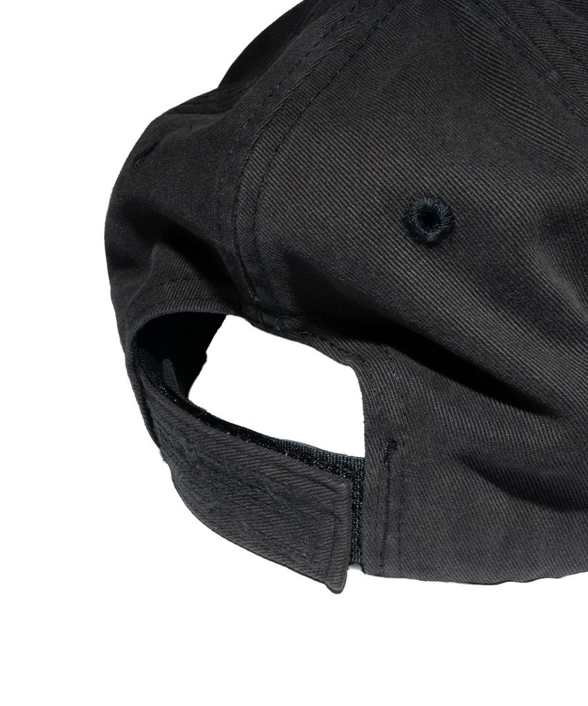 ETCE Roh-Basecap (Gewaschenes Schwarz)