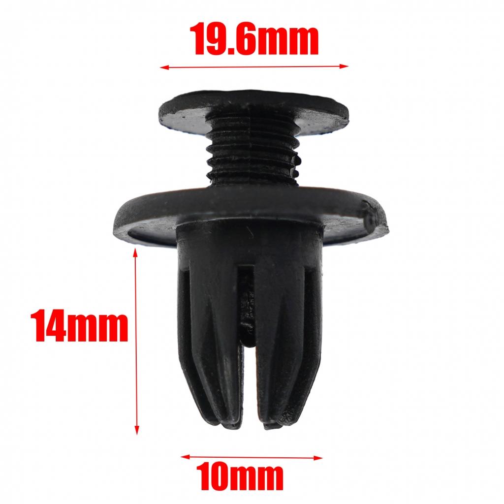 Black Wheel Line Clips Easy To Install Practical New