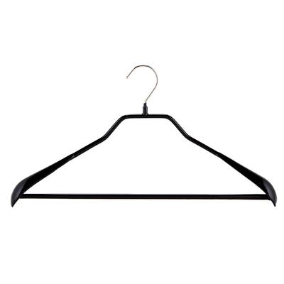Mawa Bodyform Bar Hanger 46cm Bodyform Mawa Hanger Bulk Purchase Storage Prevents Items from Falling Off Functional Design Closet 440005000 Black