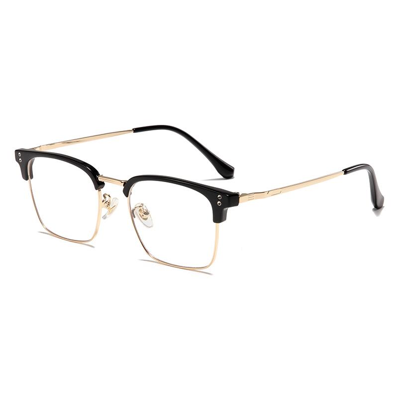 Vintage Literary Student Optical Glasses Women Men Blue Blocking Rays Square Shortsighted Prescription Eyeglasses 0 -0.5 -0.75 To -6