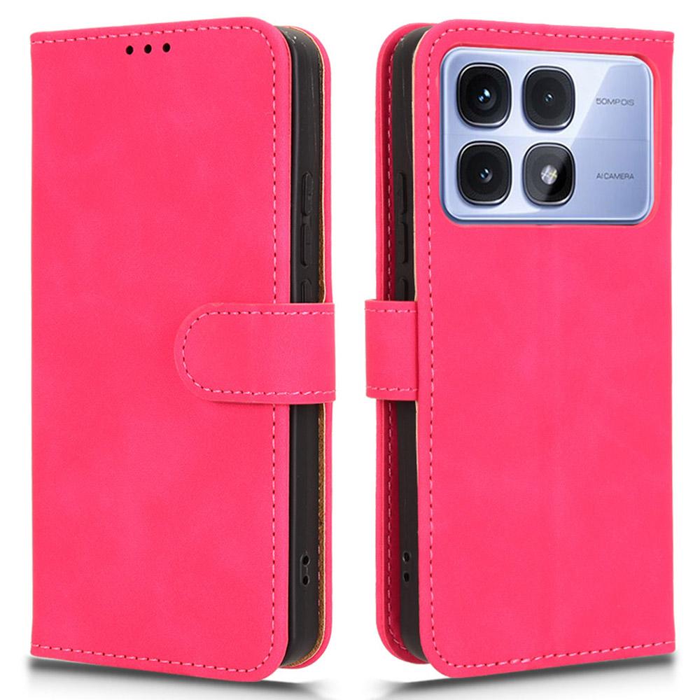 For Xiaomi Redmi K70 Ultra Leather Case Skin-Feel Anti-Drop Wallet Flip Phone Cover