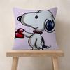 Art Cartoon SSnoopys Pillow Cover Sofa Cushion Cover Home Room Decoration Children Gift