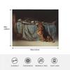 Requiescat Rest Painting By Briton Riviere 1888 The Dog And The Dead Knight Hd Throw Blanket Cute Plaid Stuffeds Blankets