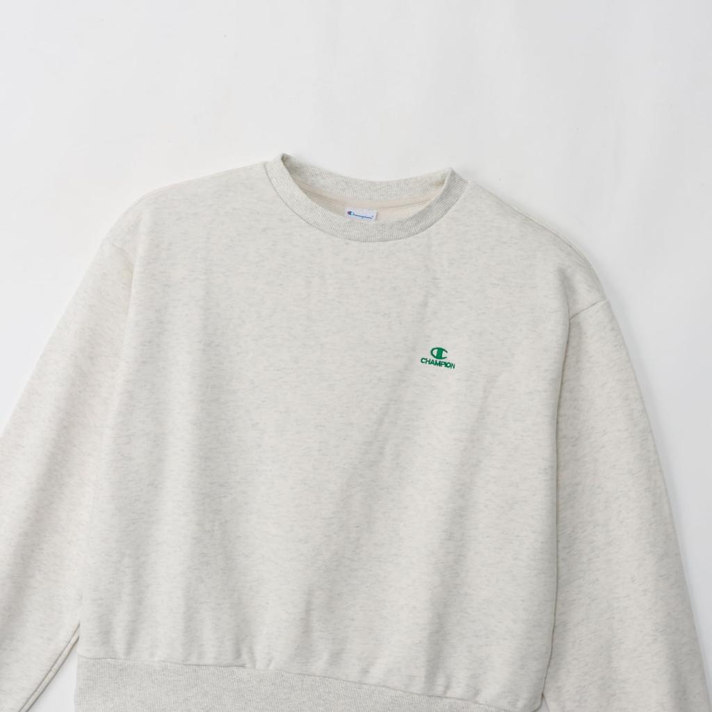 Baumwolle USA RelaxFit Rundhals-Sweatshirt mit gesticktem Logo Langärmelig (CW-C010-810-L)