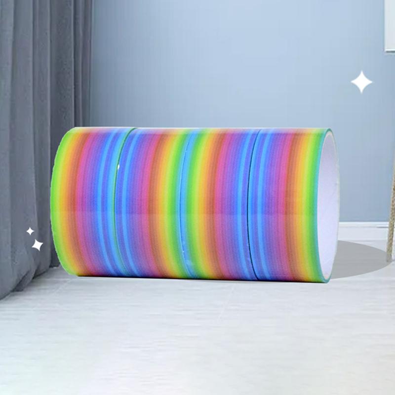 Bila de Bandă Adezivă Colorată Decomprimare Lipicios Rulare DIY Jucării Amuzante Bile Colorate Fabricare Jucărie Colorată Mascare Lipici
