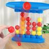 Rebounding Stretchy Elastic Ball Toy with 4 Linked Spheres for Children Ages 3+ Household Travel Holiday Adults Family