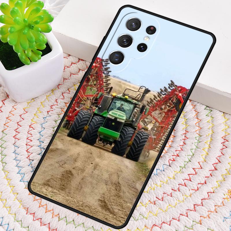 Farm Vehicle Tractor Pattern Phone Case for Samsung Galaxy Note 10 Pro S26 Ultra S23 S24 FE S25 S21 S22 PLUS Shockproof Cove