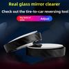 Car Reversing Small Round Mirror,Reversing Parking Auxiliary Mirrors,Wide-angle Convex Surface Rearview Mirror Blind Spot Mirror
