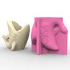 Silicone Casting Mould Succulent Planter Moulds Whale Shape Concrete Vase Molds Suitable for Resin Pen Holder Creation