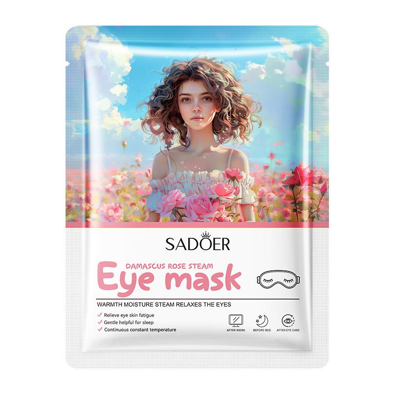 3pcs Yuzu rose steam eye mask, moisturizing and relieving dry eye eye eye mask skin care products