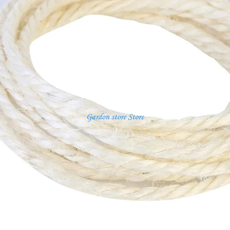 B0KB Sisal Rope For Pet Cats Scratching Post Repair Animal Climbing Tree Maintainence